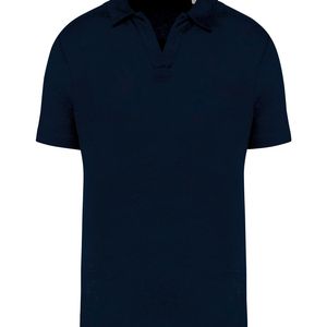 Men’s Linen Polo Shirt, miniatyr 5